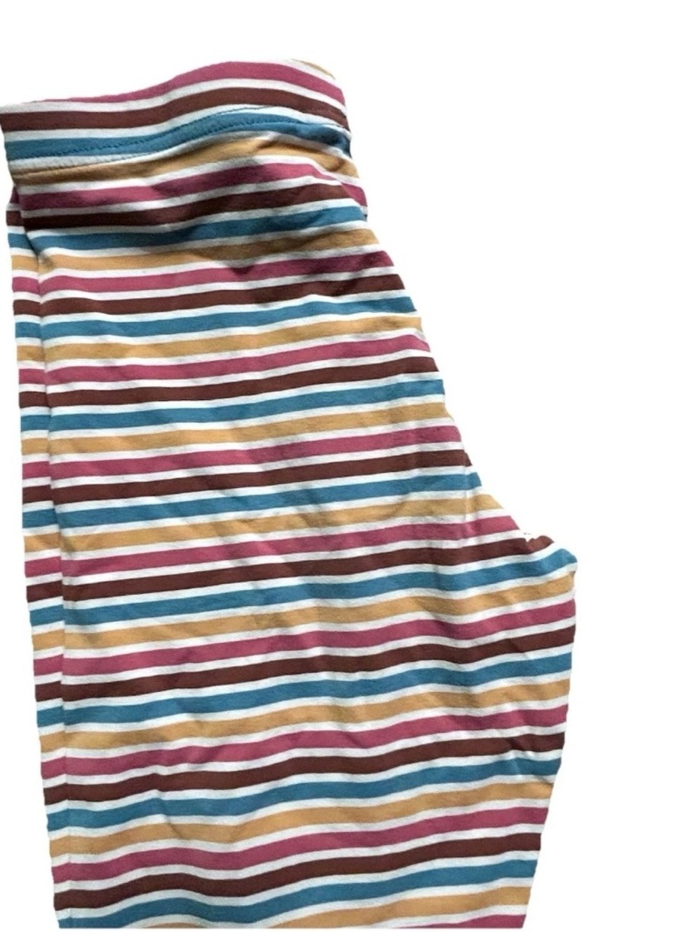 Girls Matilda Jane Striped Leggings Ruffled Bottom Size 14 - Picture 3 of 5